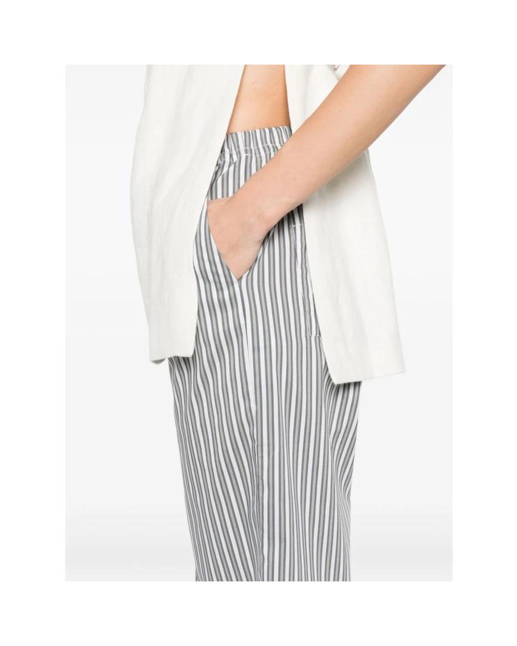 IRO Gray Wide Trousers