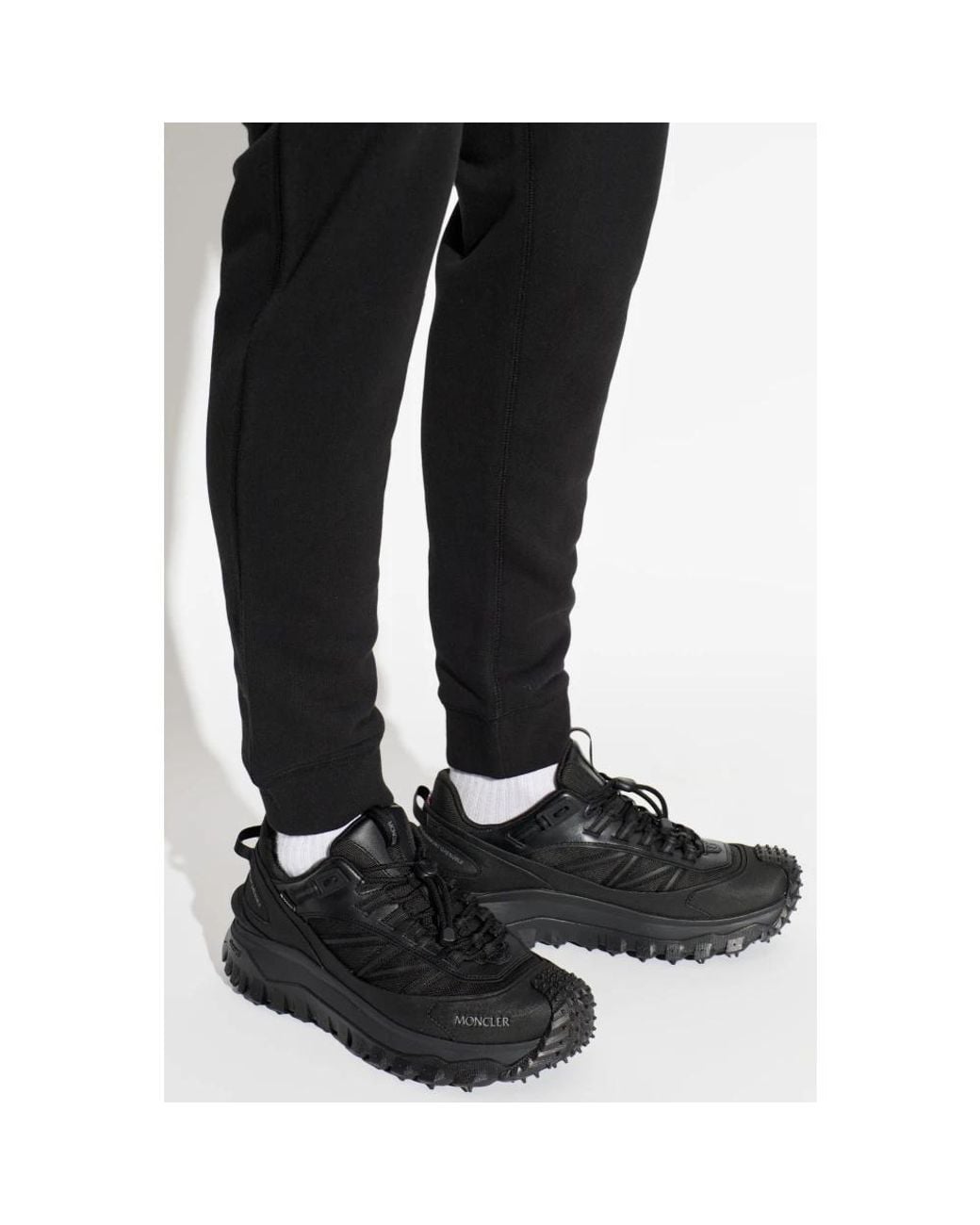Moncler Black "Trailgrip Gtx" Sports Shoes for men