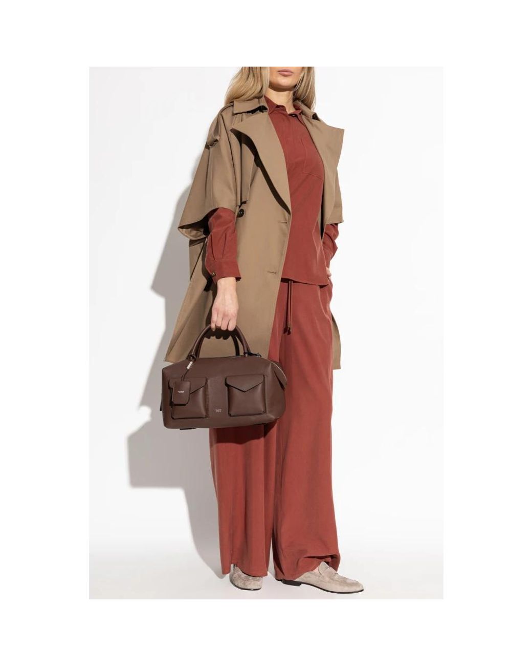Shirts Max Mara de color Red