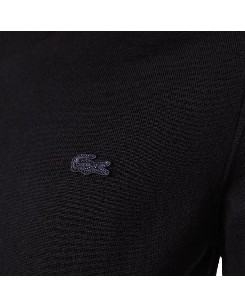 Turtlenecks Lacoste de hombre de color Black