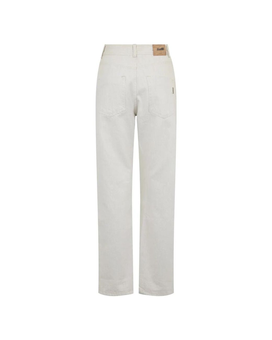 Moorer Gray Straight Fit Jeans
