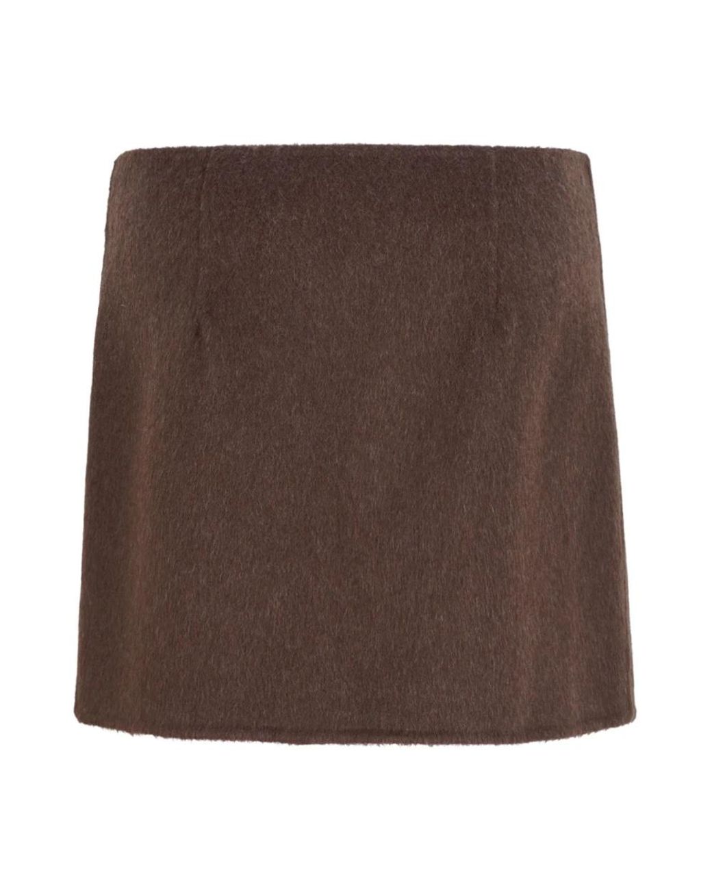 P.A.R.O.S.H. Brown Short Skirts