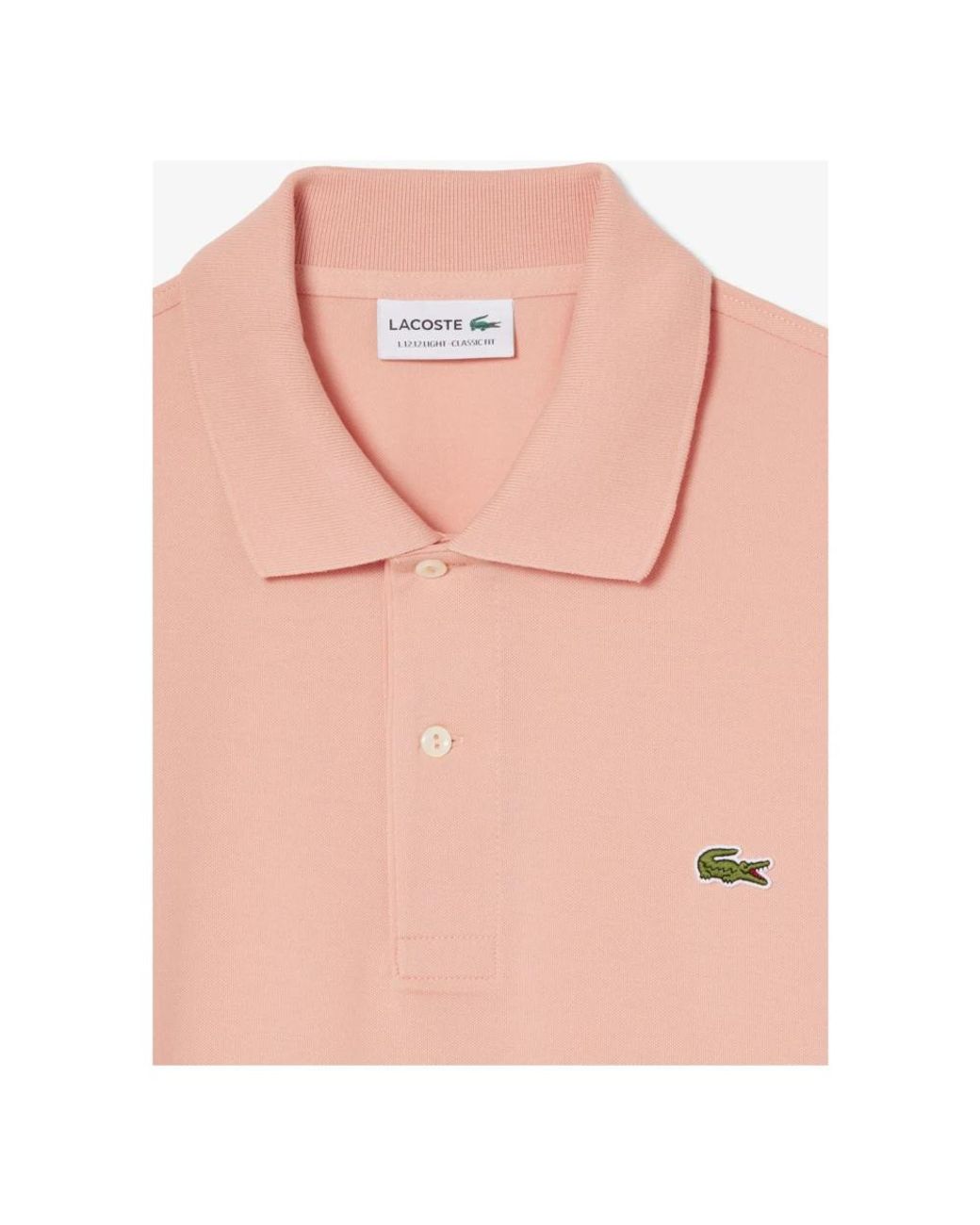 Lacoste Pink Polo Shirts for men