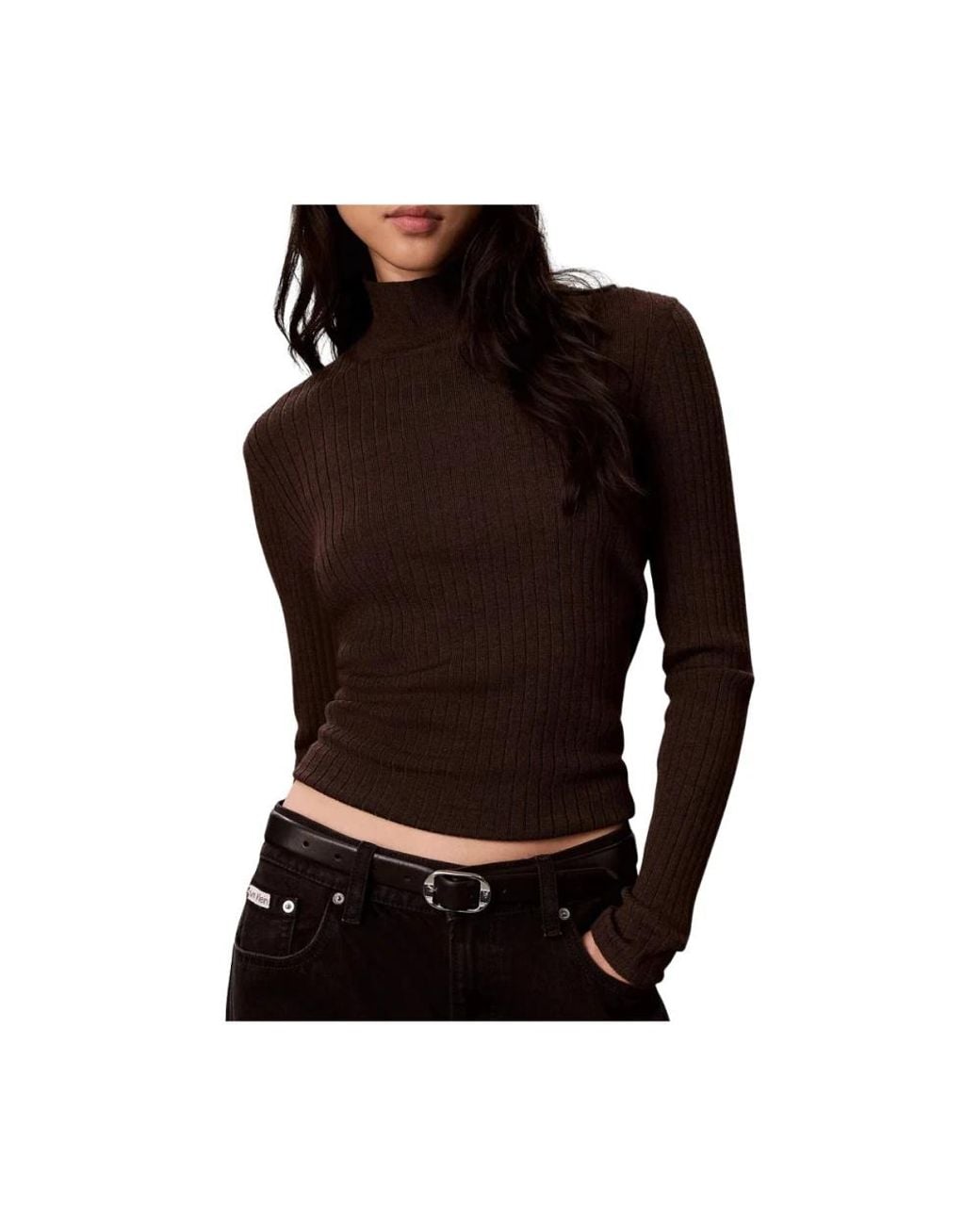 Calvin Klein Black Turtlenecks