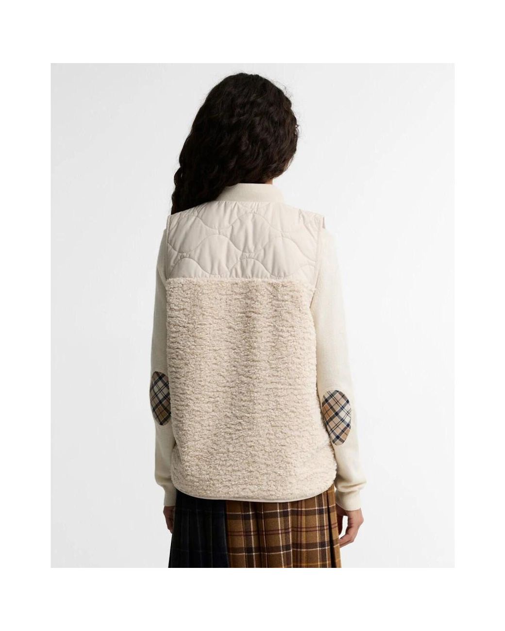 Barbour Natural Ampleforth Fleeced Gilet