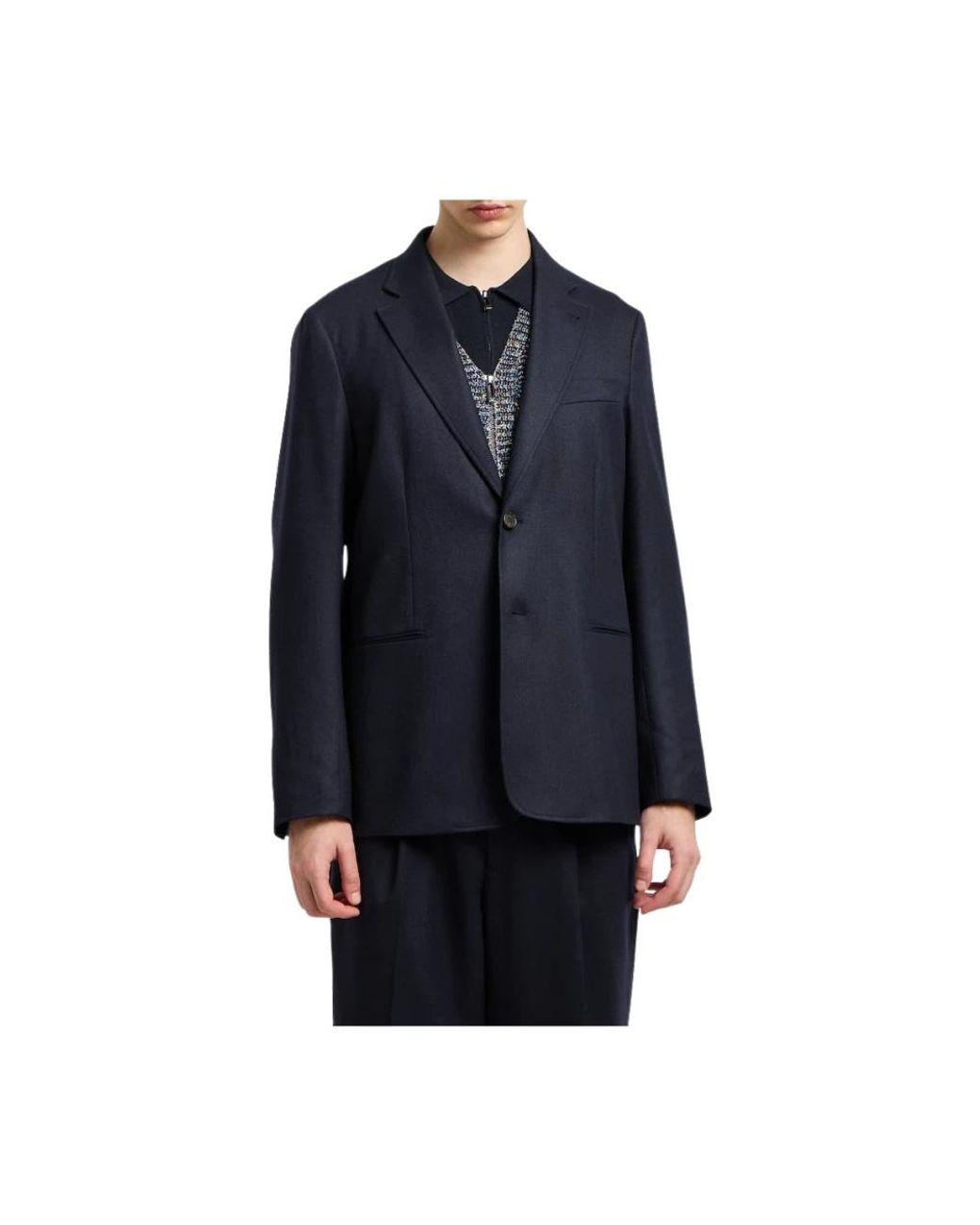 Emporio Armani Blue Blazers for men