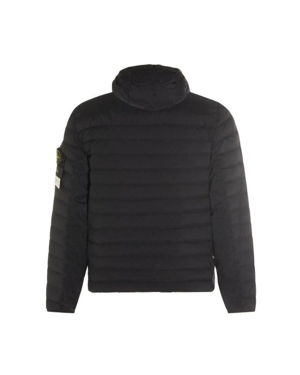 Stone Island Black Down Jackets for men
