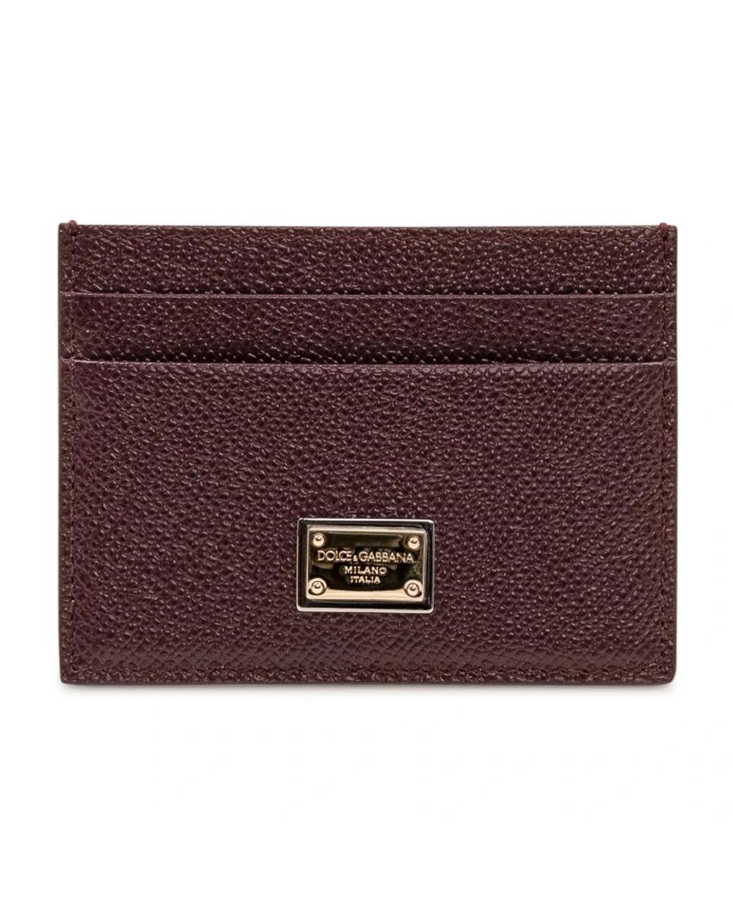 Dolce & Gabbana Purple Wallets & Cardholders