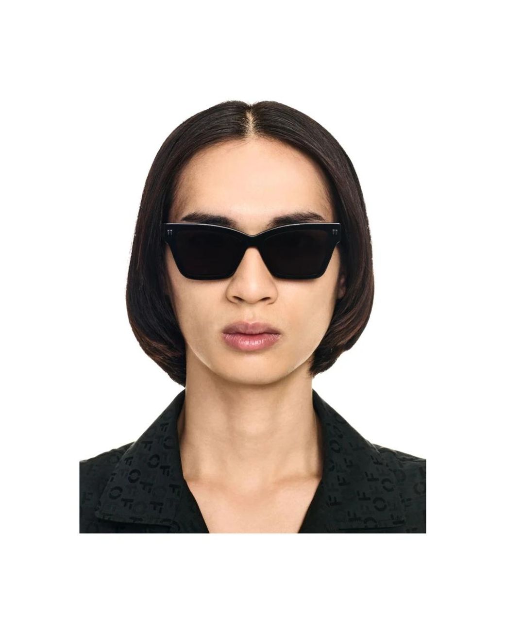 Off-White c/o Virgil Abloh Gray Sunglasses for men