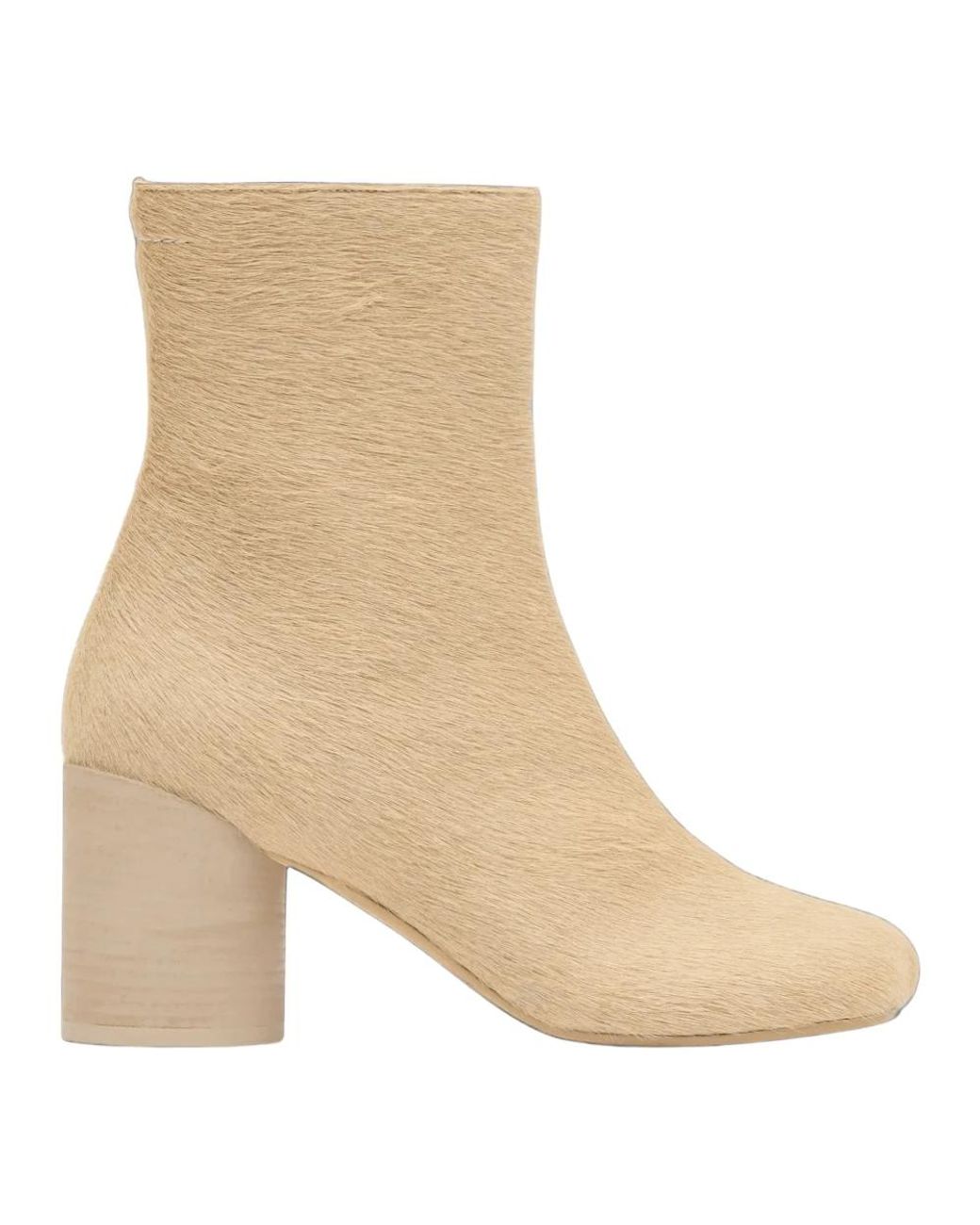 MM6 by Maison Margiela Natural Heeled Boots
