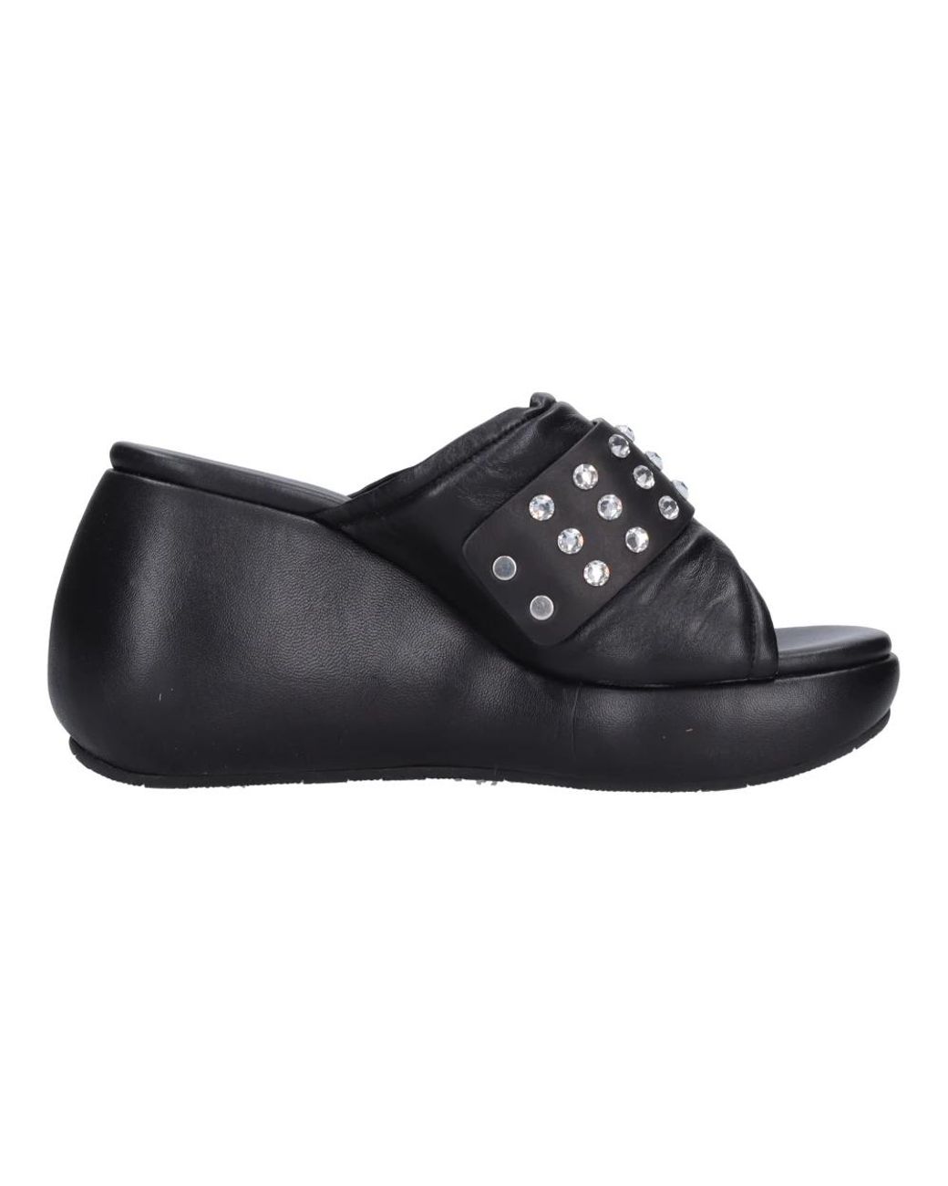 Casadei Black Wedges