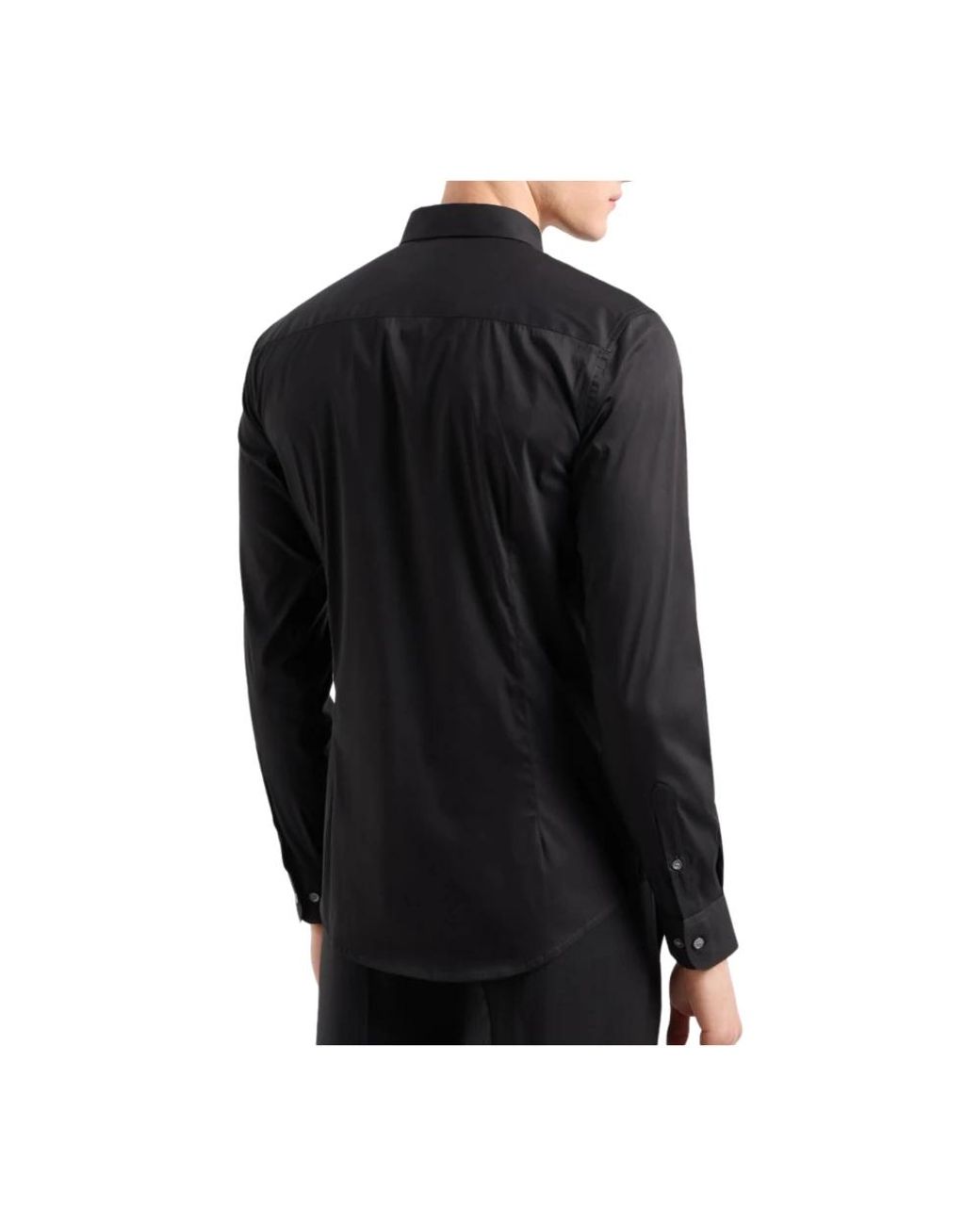 ARMANI EXCHANGE Black Formal Shirts for men