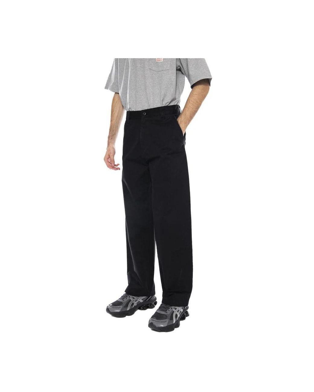 Carhartt Black Wide Trousers for men