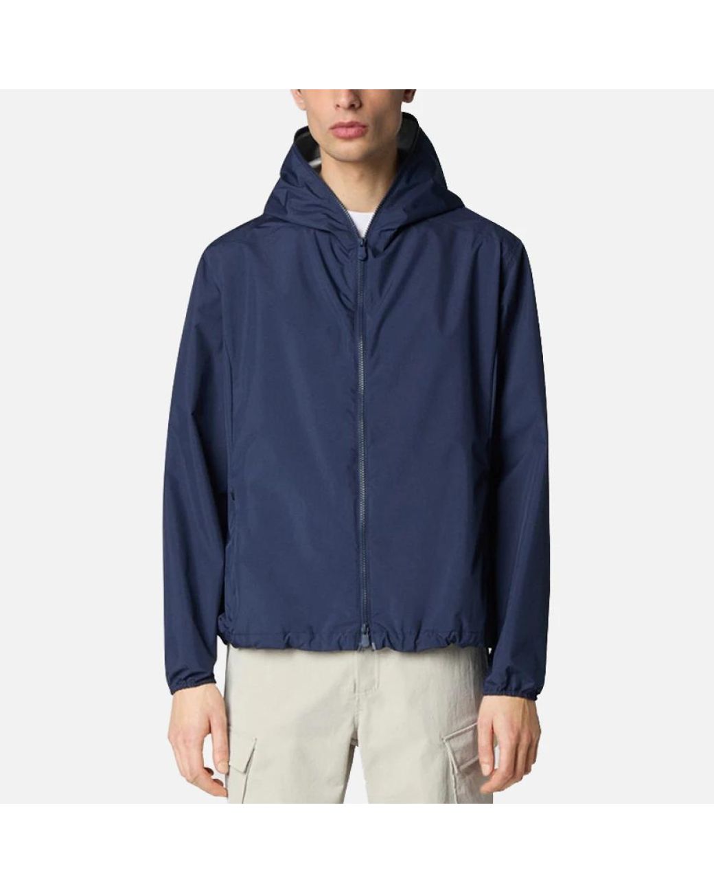 Save The Duck Blue Light Jackets for men