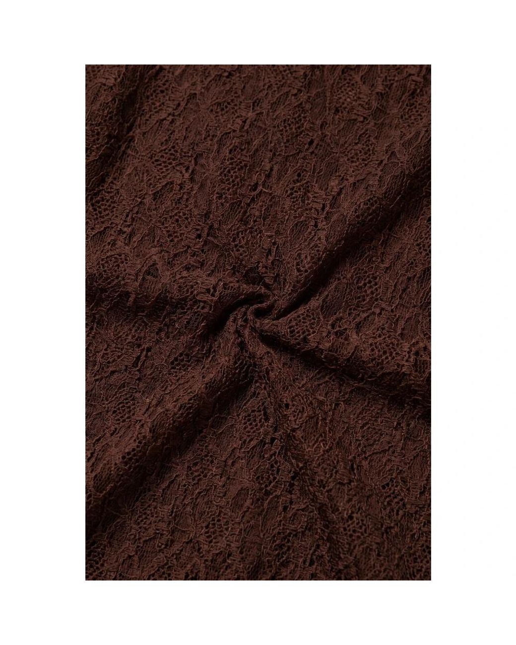 Blouses co'couture de color Brown