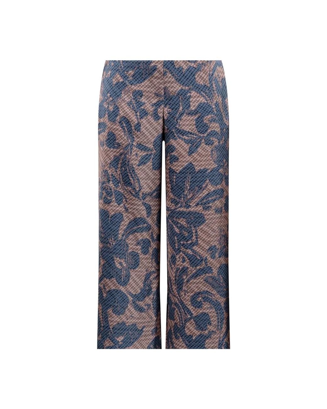 Maliparmi Blue Wide Trousers