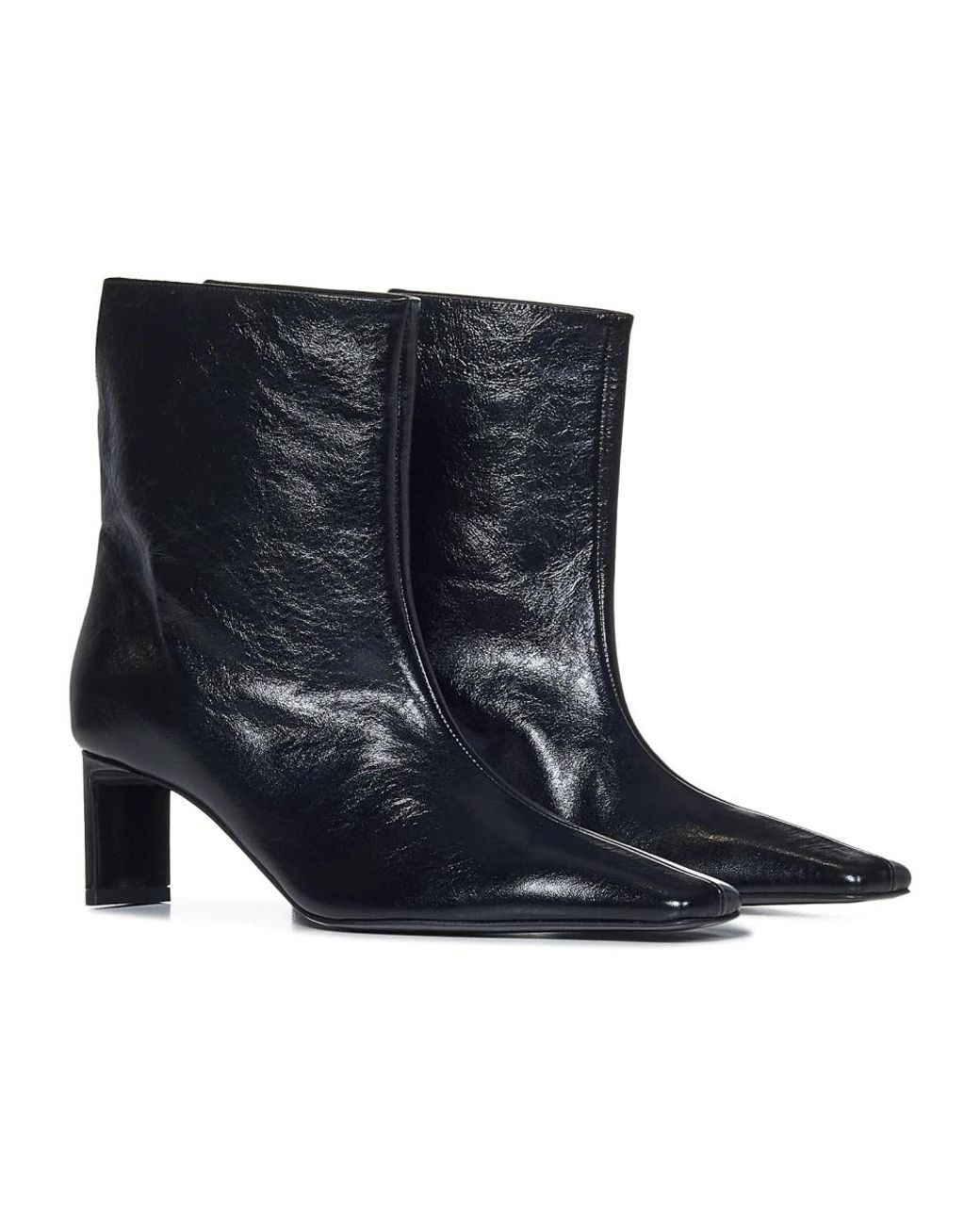 Khaite Blue Heeled Boots