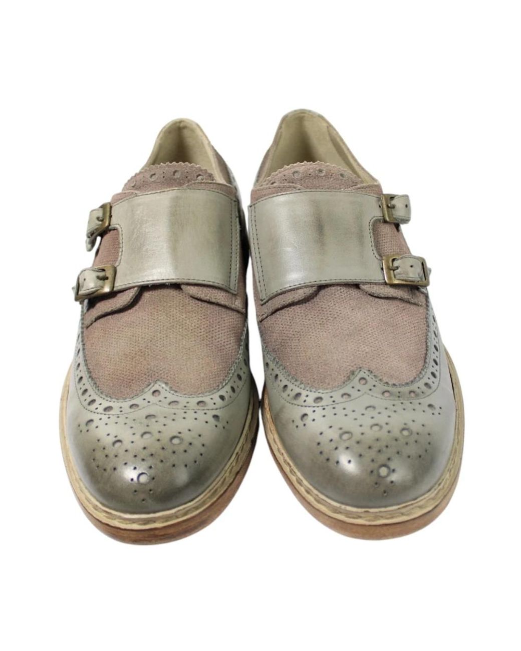 Hundred 100 Gray Dress Shoes for men