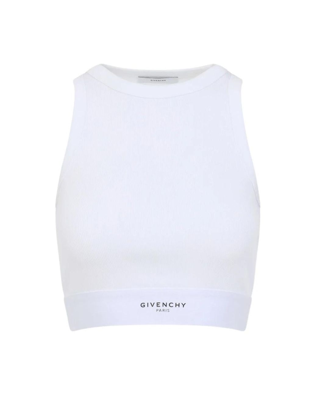 Sleeveless Tops Givenchy de color White