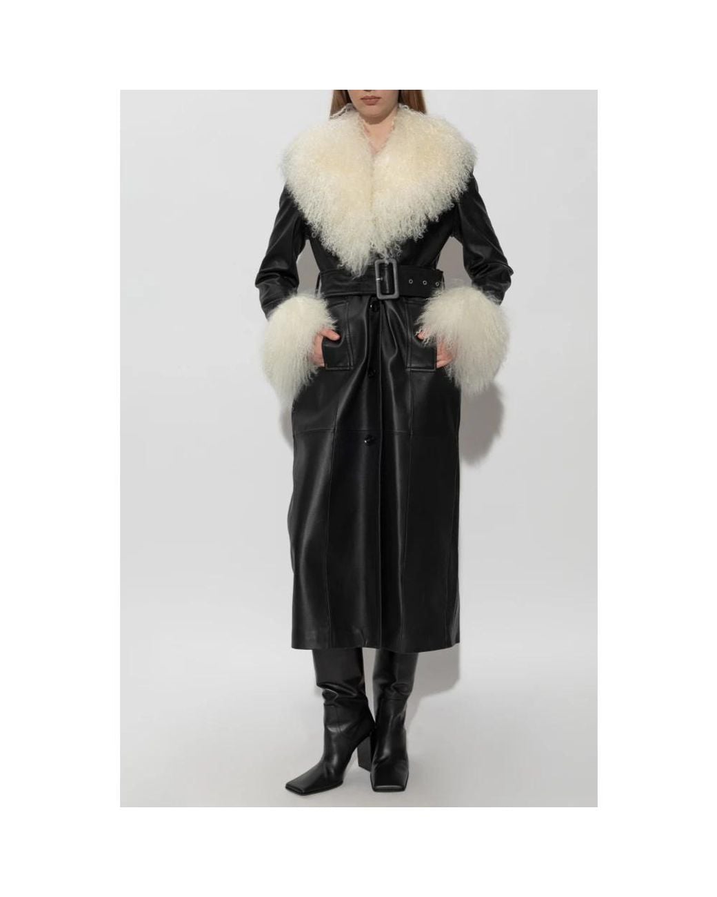 Stand Studio Monica Coat in het Black