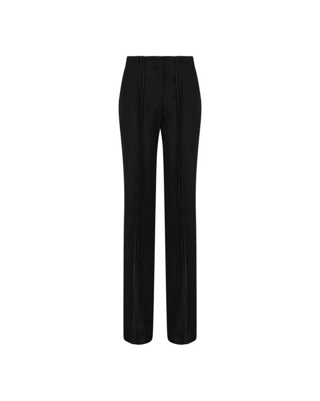 The Attico Black Virgin Wool Trousers