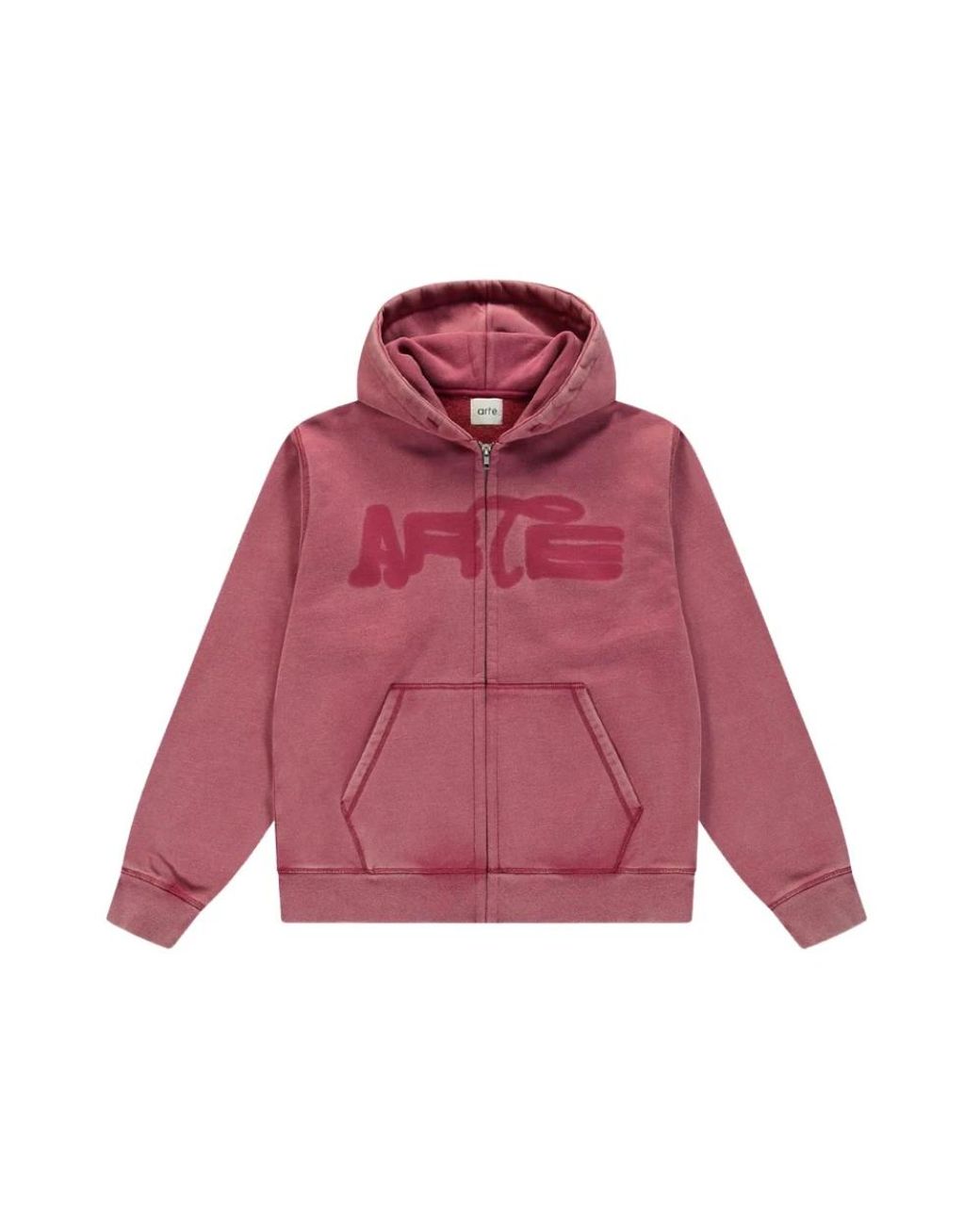Arte' Red Zip-Throughs for men