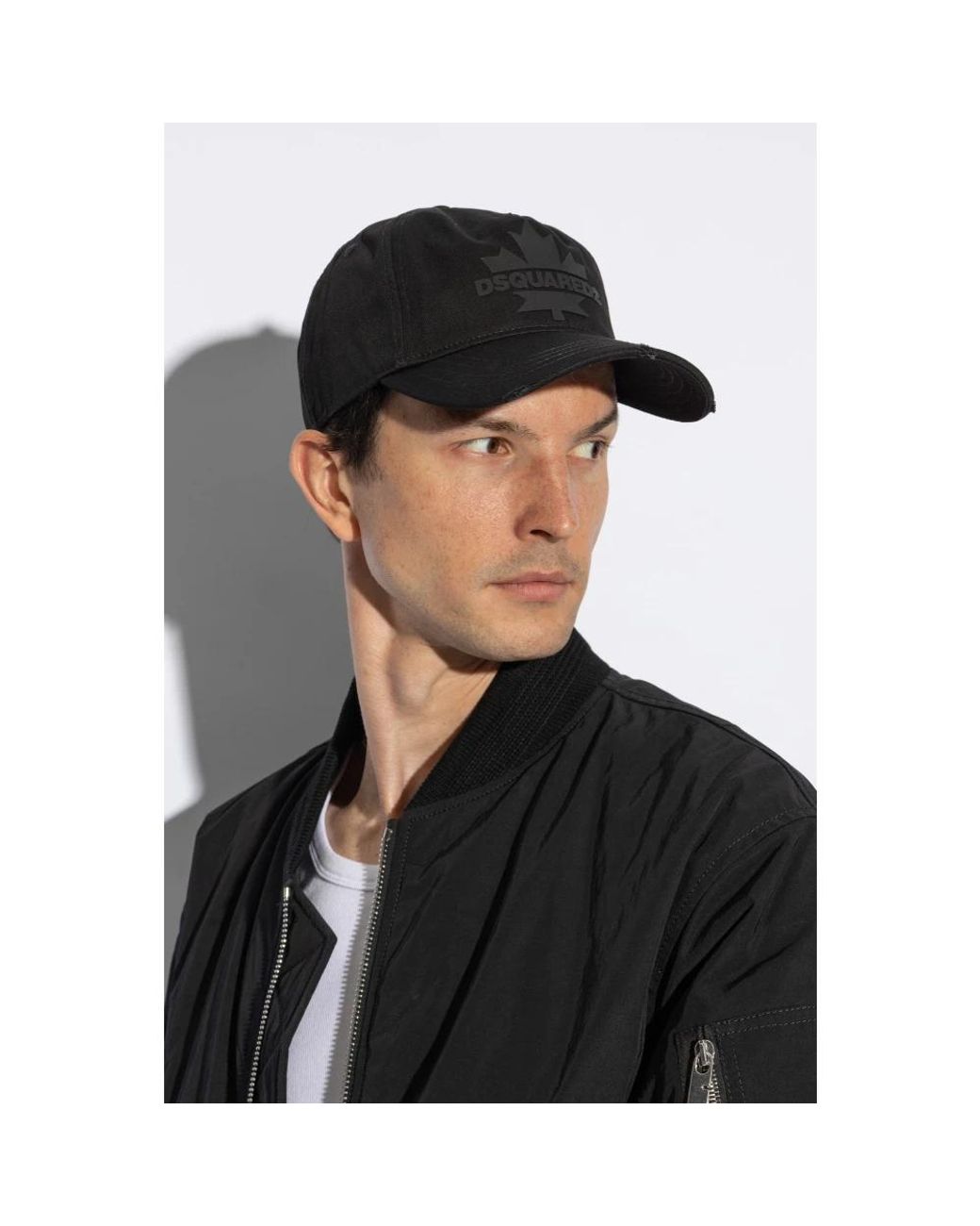DSquared² Kappe mit schirm in Black für Herren
