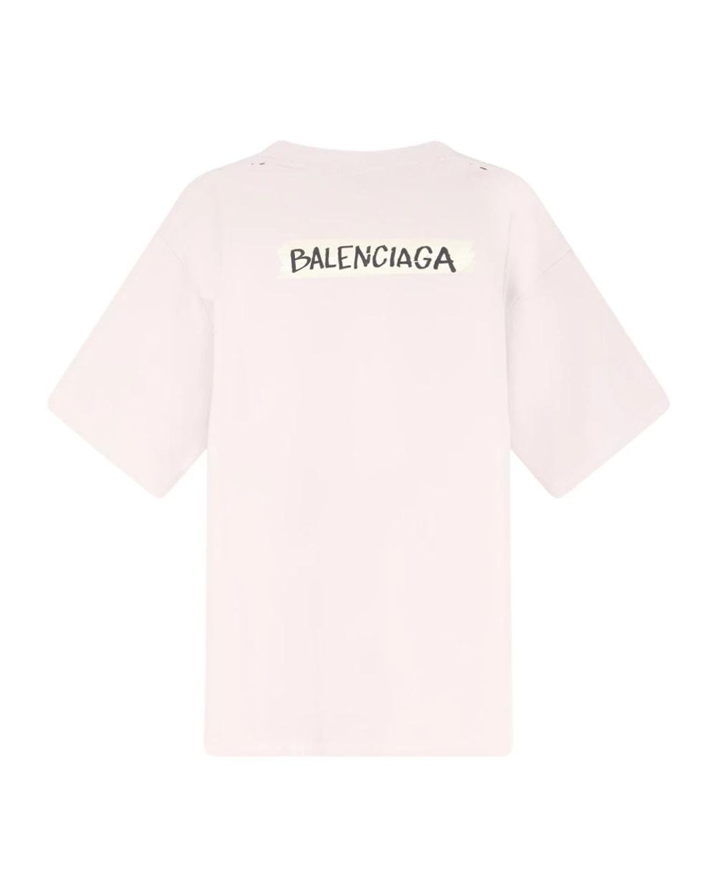Balenciaga Pink T-Shirts for men