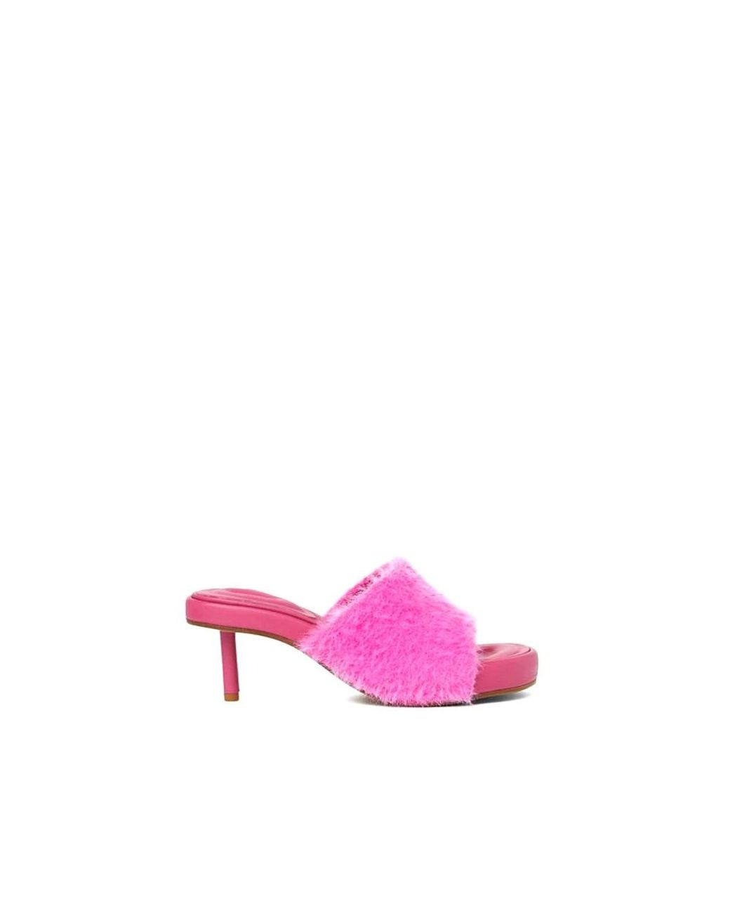Jacquemus Pink Heeled Mules