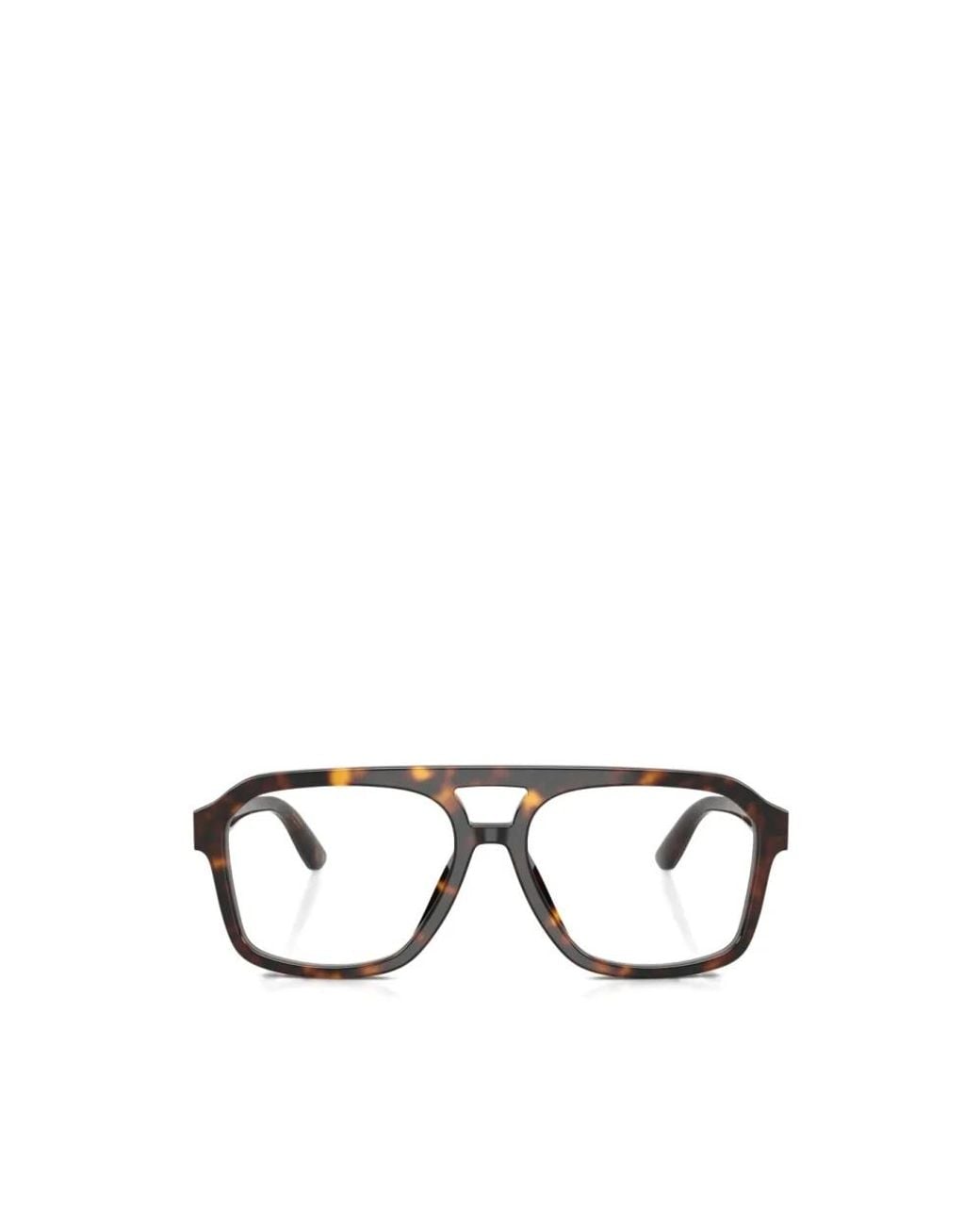 Dolce & Gabbana Brown Glasses for men
