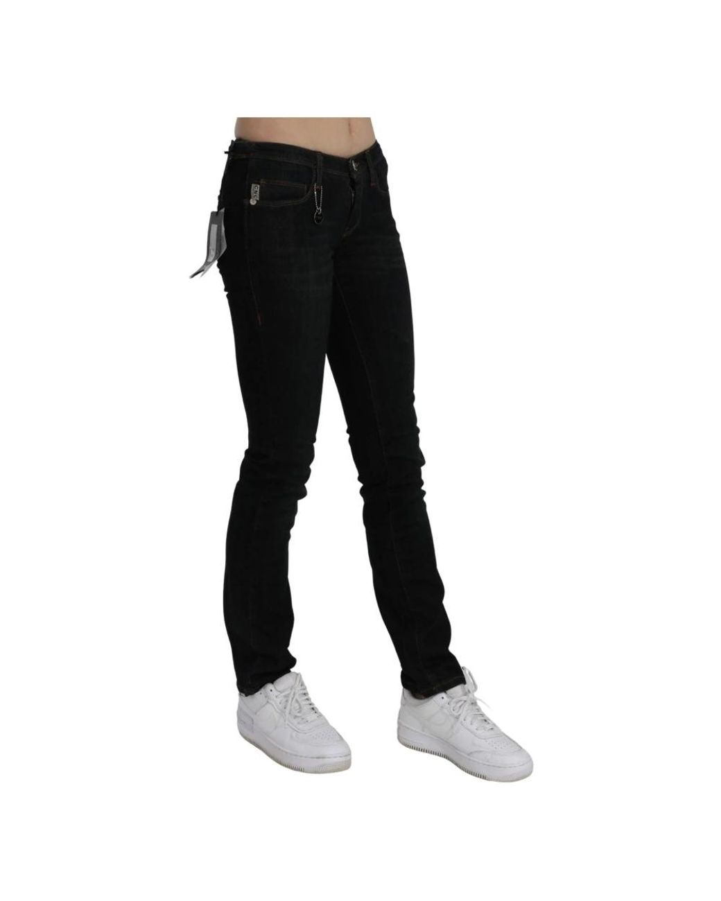CoSTUME NATIONAL Black Skinny Fit Jeans