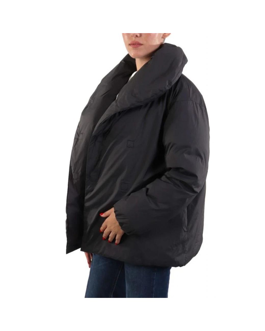 Liviana Conti Black Down Coats