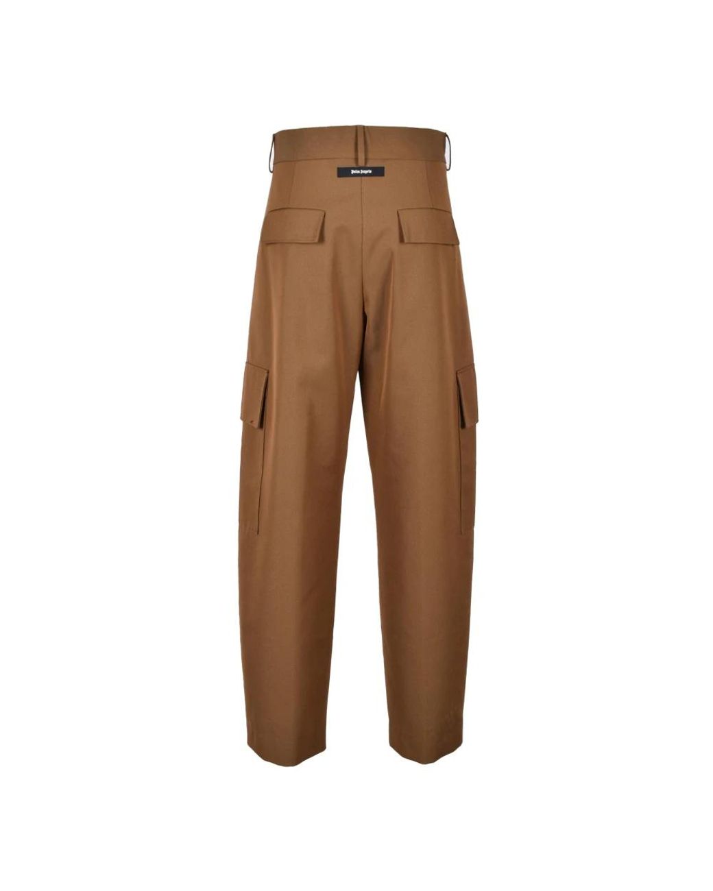 Palm Angels Brown Wide Trousers