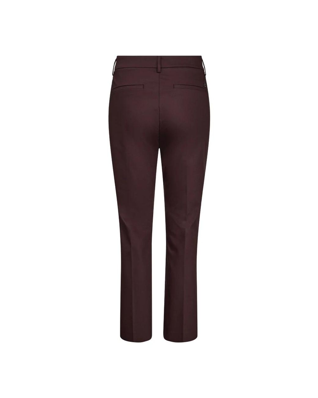 Mos Mosh Purple Slim-Fit Trousers