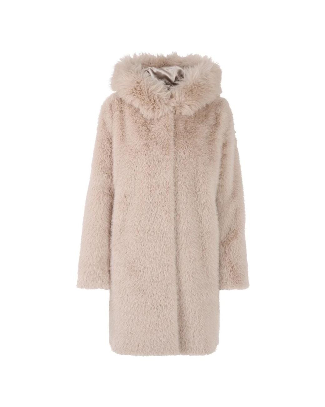 Marc Cain Natural Single-Breasted Coats