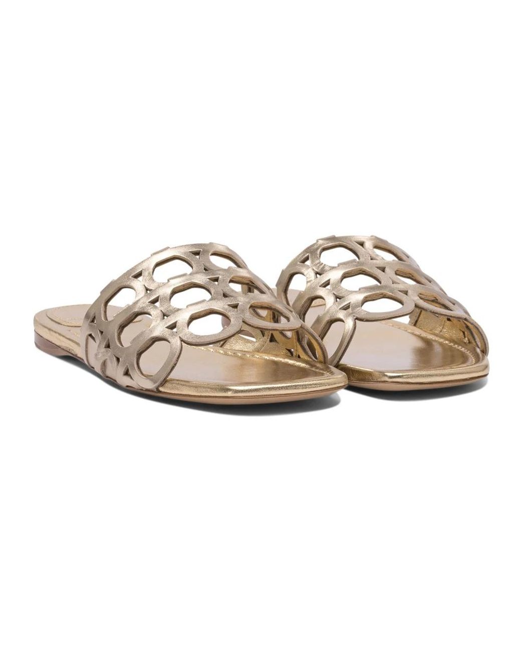 Ferragamo Natural Sliders