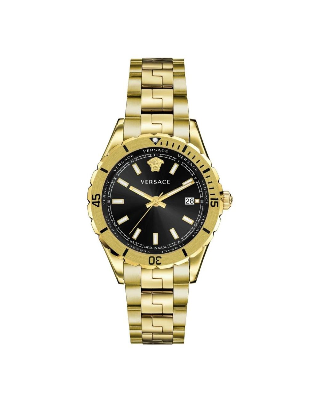 Versace Hellenyium Watch in het Metallic voor heren