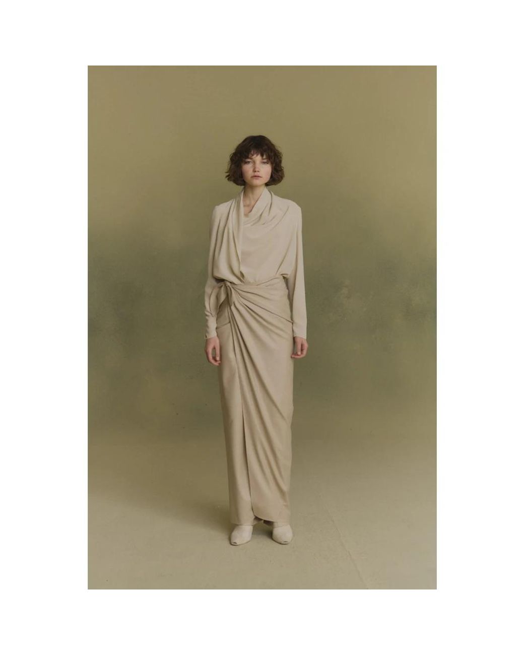 Cortana Natural Maxi Skirts