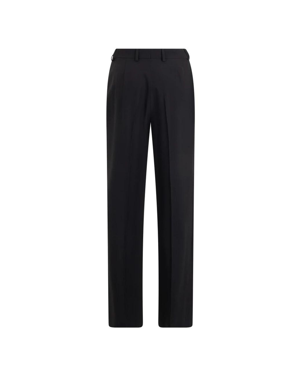 Alberta Ferretti Blue Straight Trousers