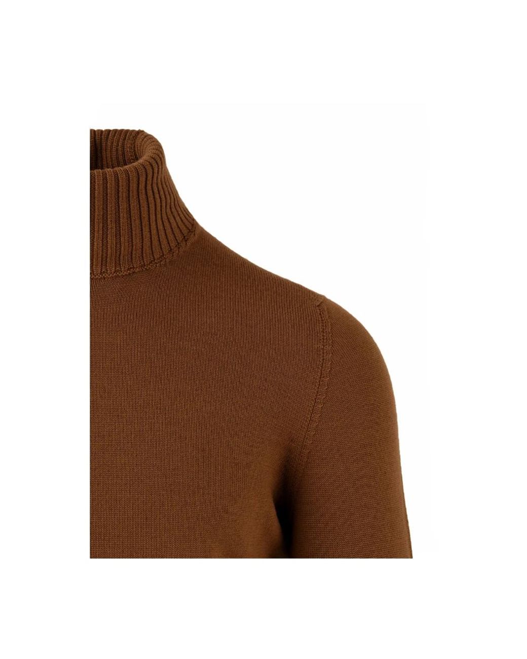 Drumohr Brown Turtlenecks for men