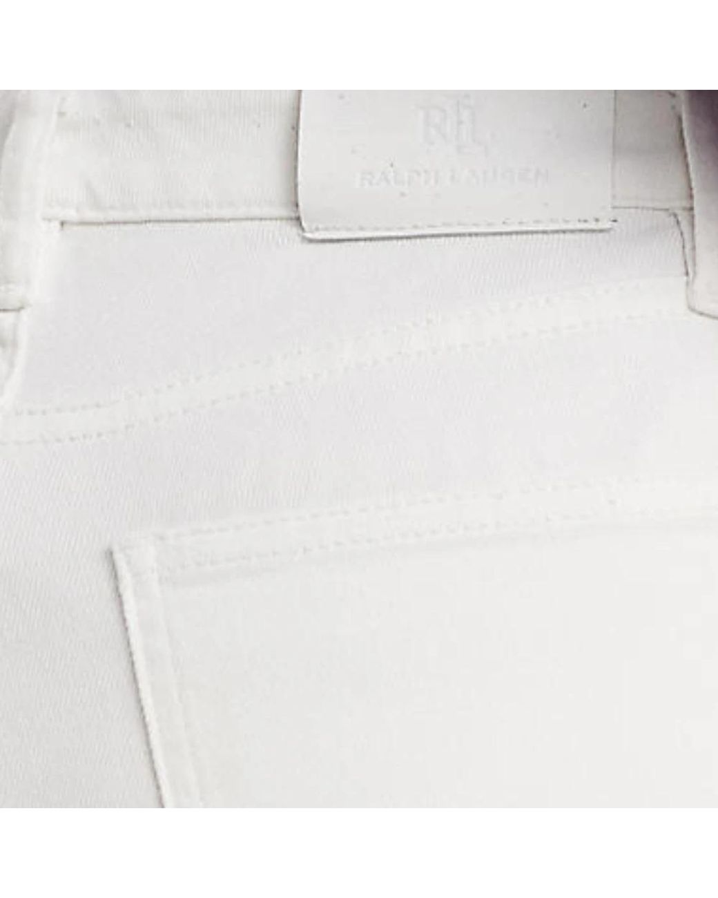 Ralph Lauren White Skinny Fit Jeans