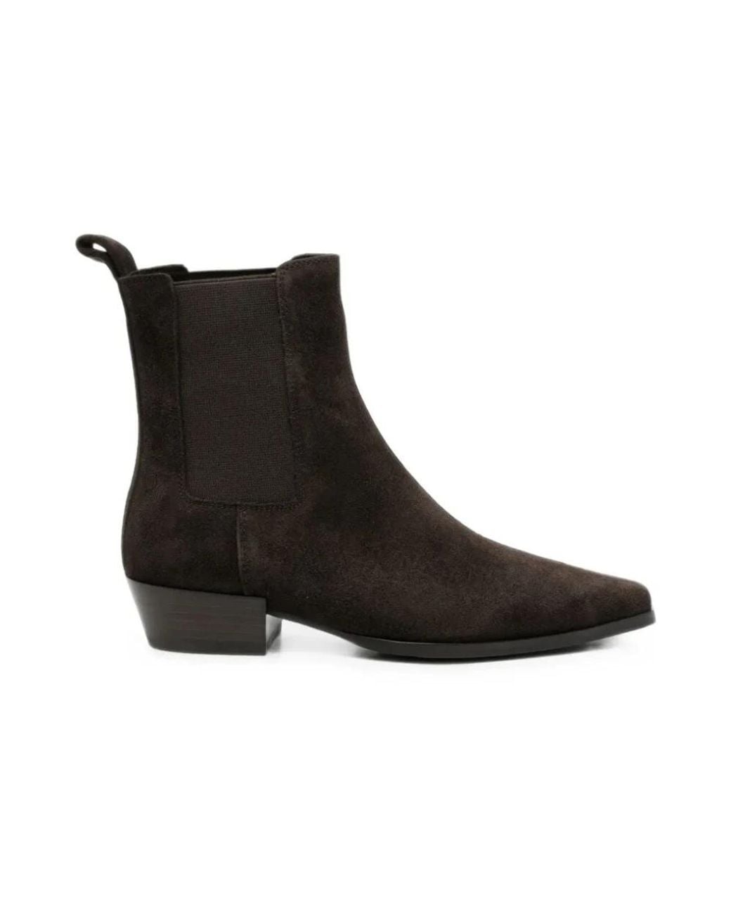 Strategia Black Cowboy & Biker Boots