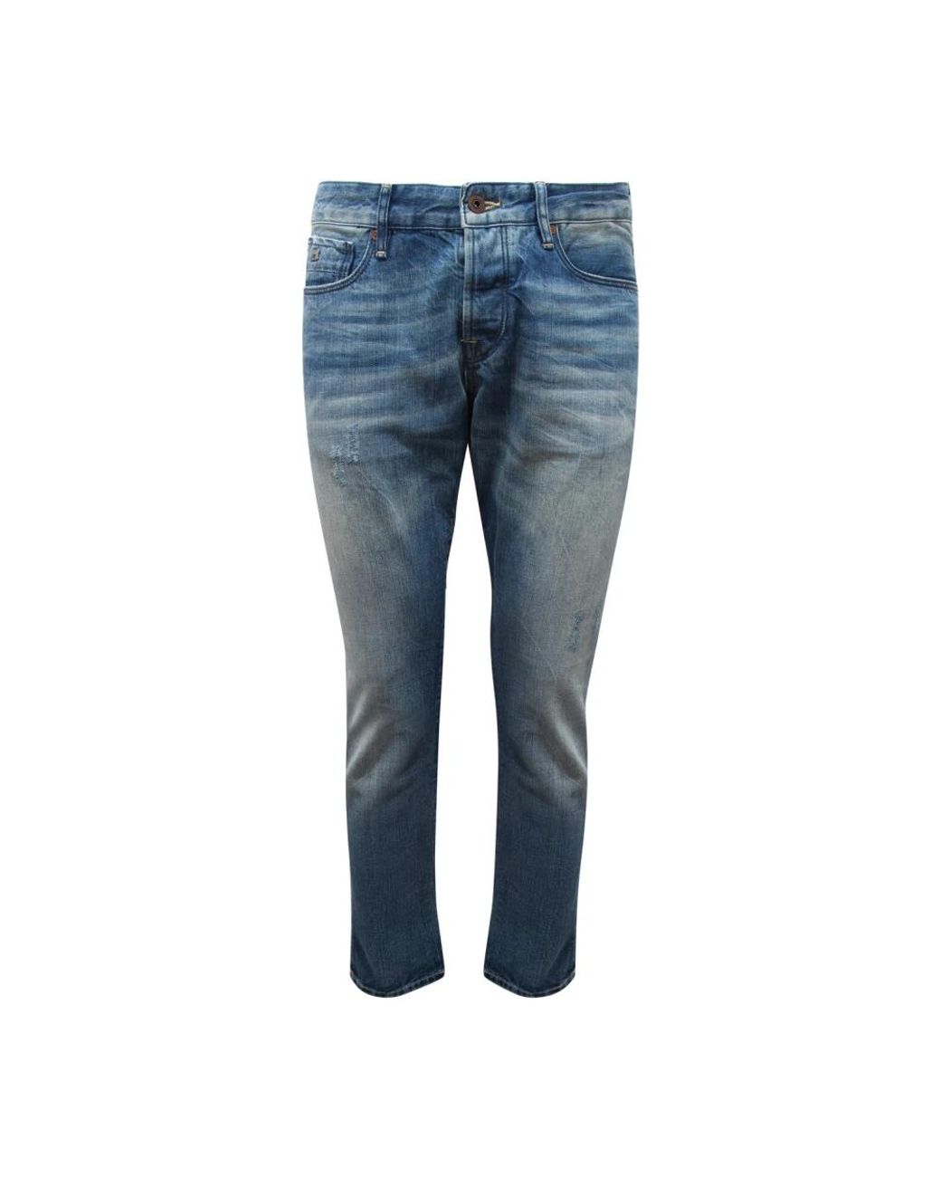 Scotch & Soda Blue Slim Fit Jeans for men