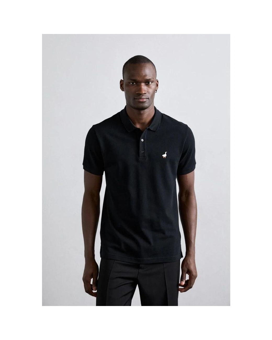 Moschino Black Polo Shirts for men