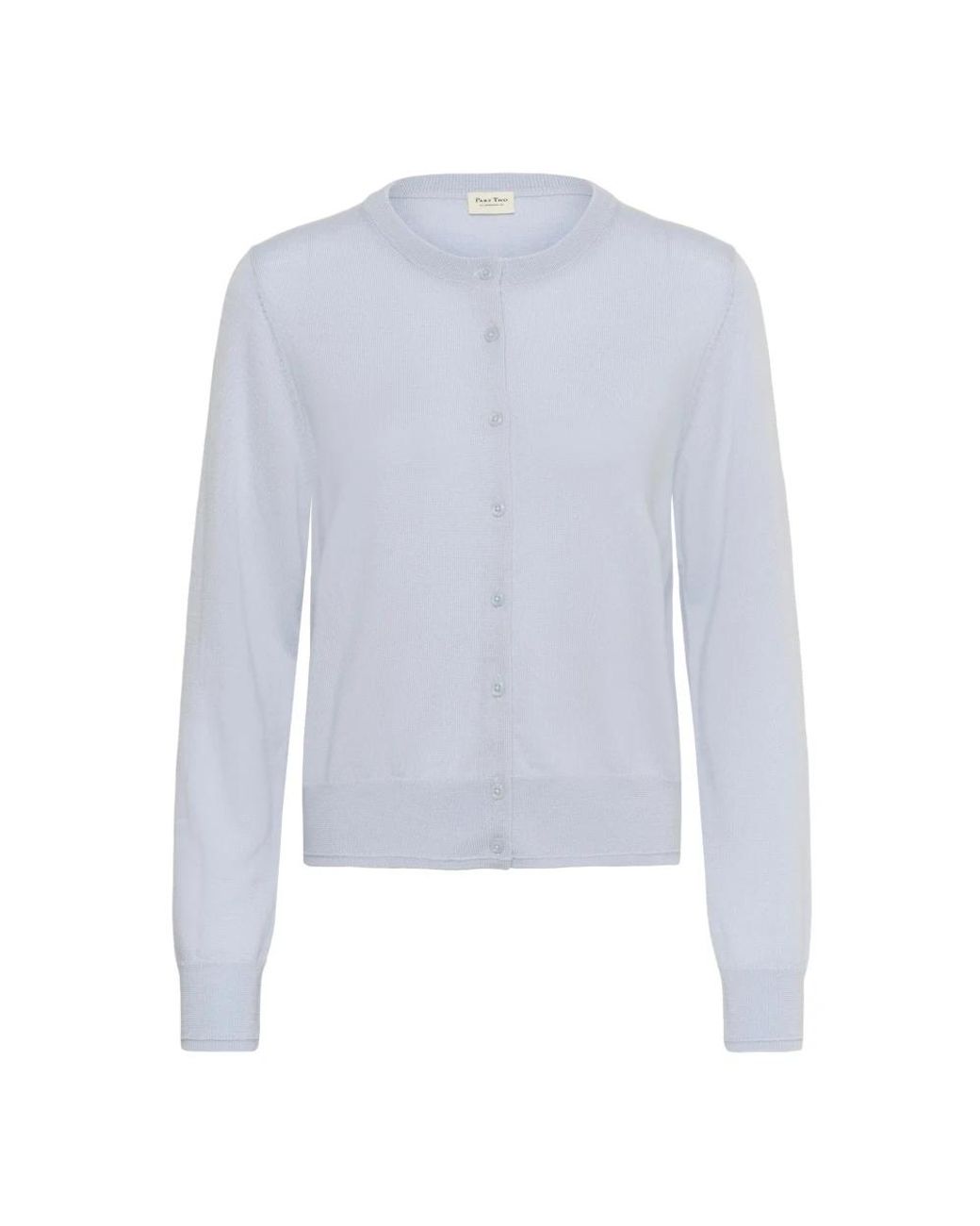 Part Two Gebreide Cardigan in het Blue