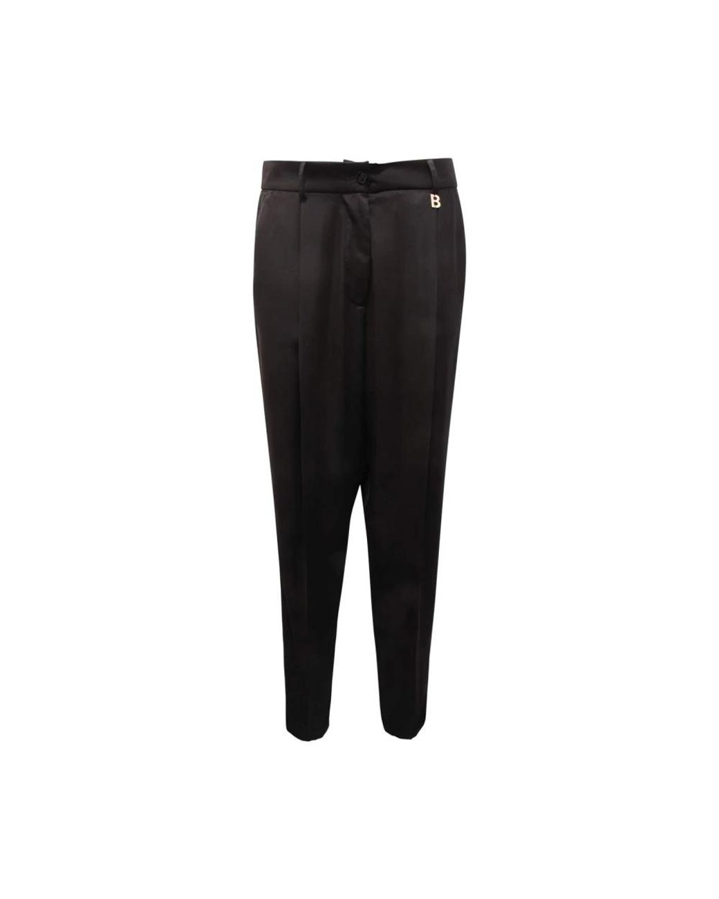 Blugirl Blumarine Black Tapered Trousers