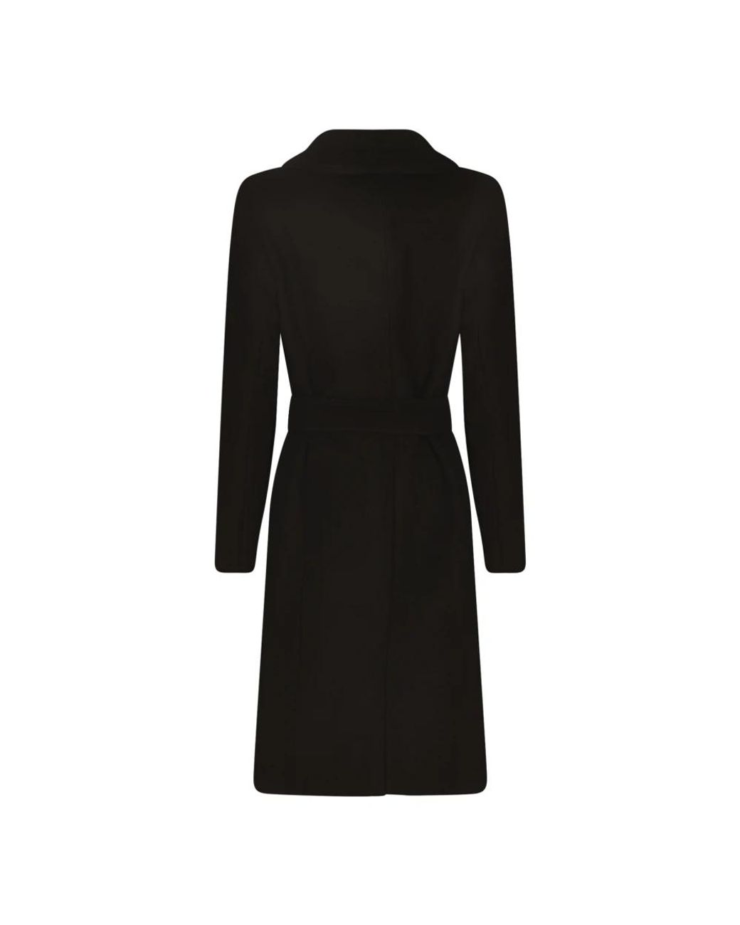 Chiara Boni Black Belted Coats