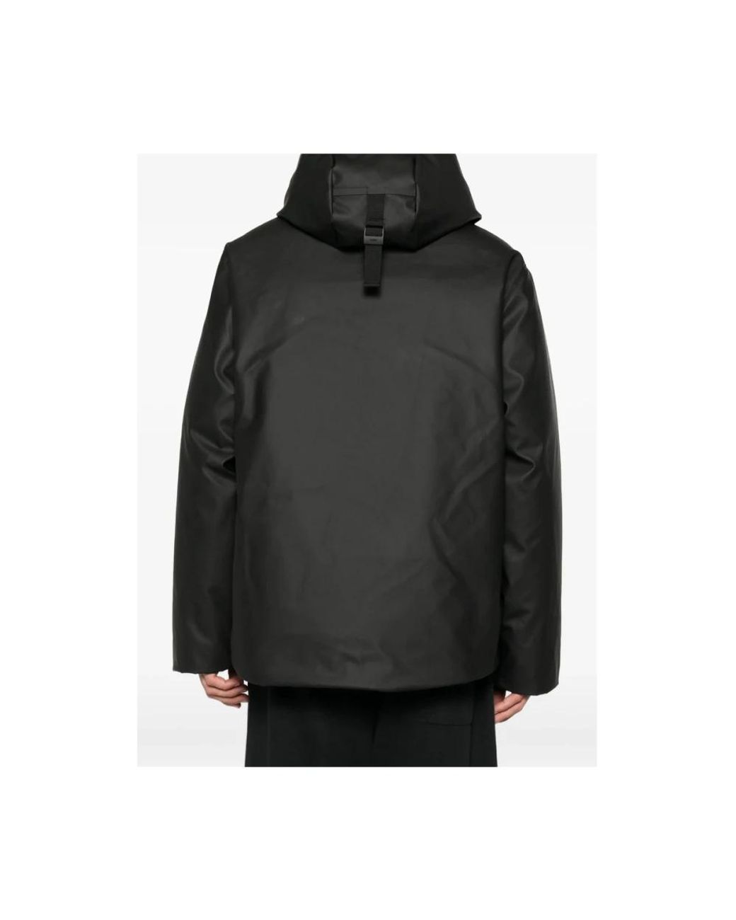 Rains Black Rain Jackets for men
