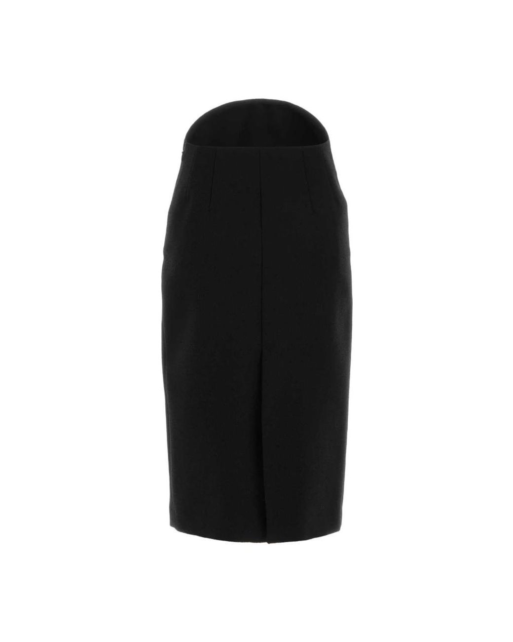 Jil Sander Black Pencil Skirts