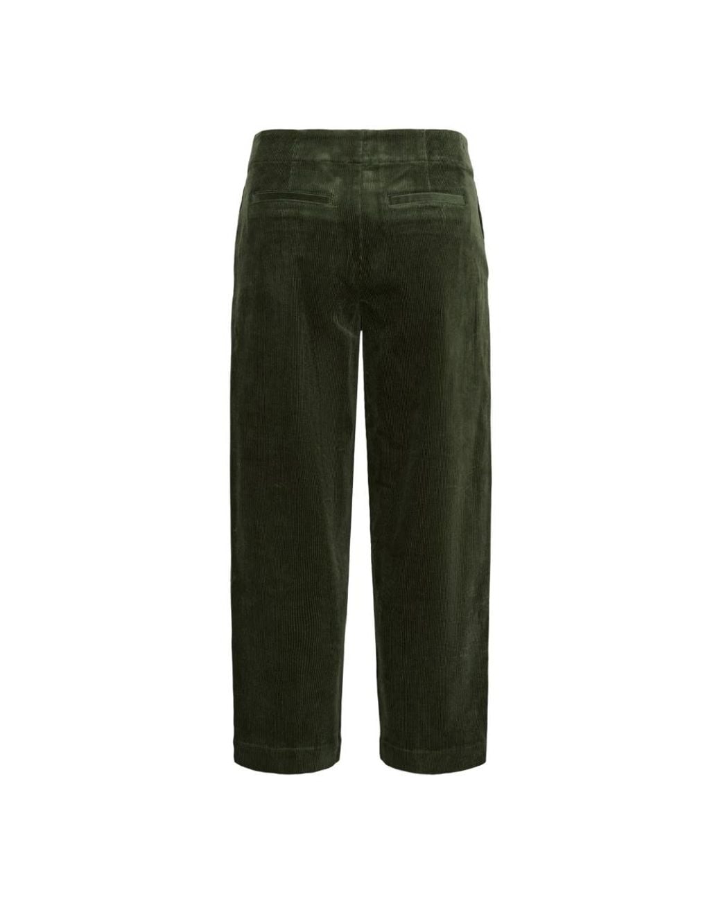 Wide Trousers Part Two de color Green